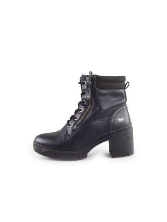 Mustang Schnürstiefel Schwarz 187327