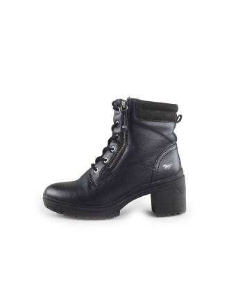 Mustang Schnürstiefel Schwarz 187458