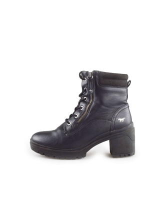 Mustang Schnürstiefel Schwarz 187562