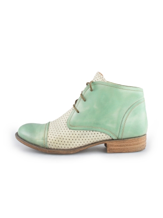 Double You Schnürschuhe Grün 187635