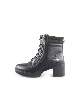 Mustang Schnürstiefel Schwarz 187698