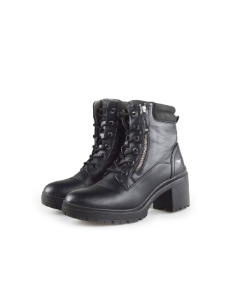 Mustang Schnürstiefel Schwarz 187883