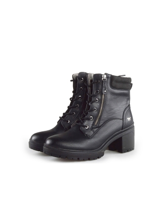 Mustang Schnürstiefel Schwarz 187964