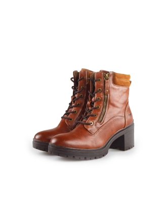 Mustang Schnürstiefel Braun 187967