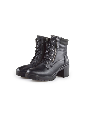 Mustang Schnürstiefel Schwarz 187979