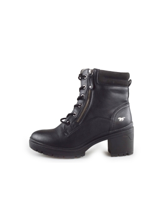 Mustang Schnürstiefel Schwarz 188032
