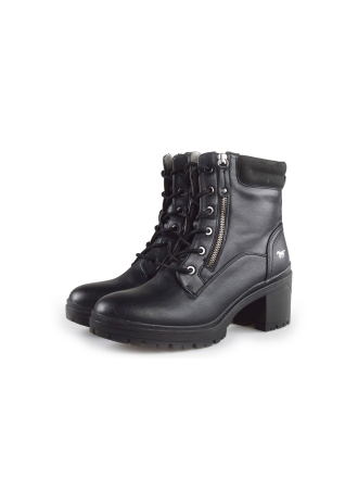 Mustang Schnürstiefel Schwarz 188032