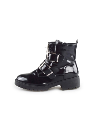 Poelman Bikerstiefel Schwarz 188154