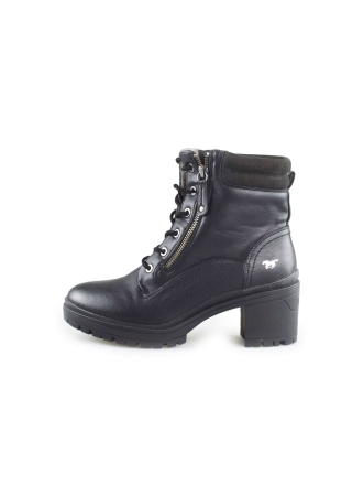 Mustang Schnürstiefel Schwarz 188272