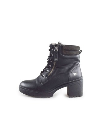 Mustang Schnürstiefel Schwarz 188273