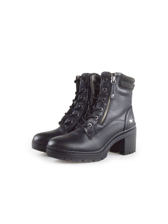 Mustang Schnürstiefel Schwarz 188315