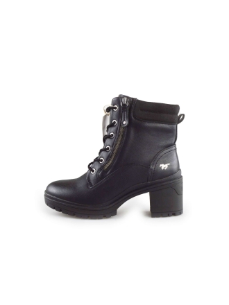 Mustang Schnürstiefel Schwarz 188474
