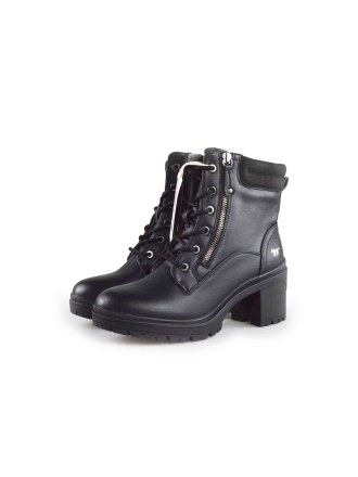Mustang Schnürstiefel Schwarz 188474