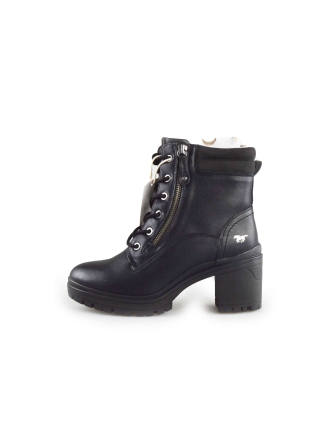 Mustang Schnürstiefel Schwarz 188478