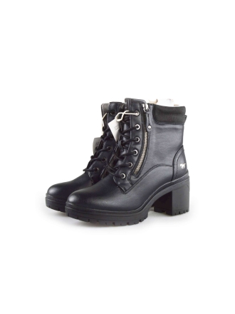 Mustang Schnürstiefel Schwarz 188478