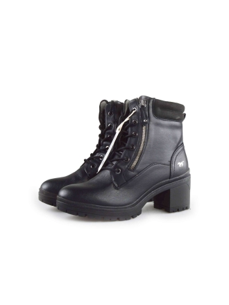 Mustang Schnürstiefel Schwarz 188481