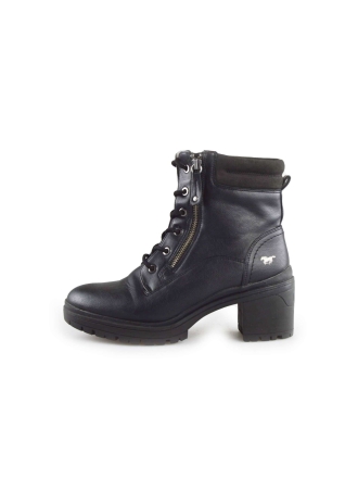 Mustang Schnürstiefel Schwarz 188492