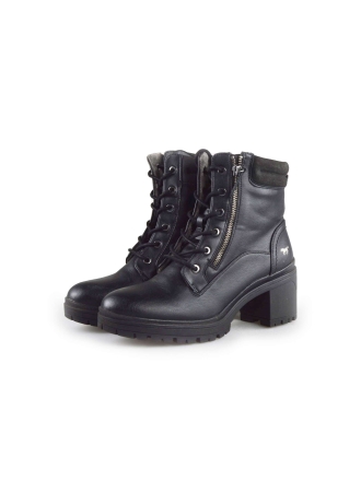 Mustang Schnürstiefel Schwarz 188494