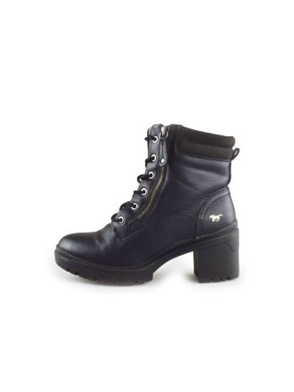 Mustang Schnürstiefel Schwarz 188512