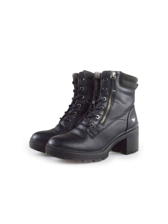 Mustang Schnürstiefel Schwarz 188512
