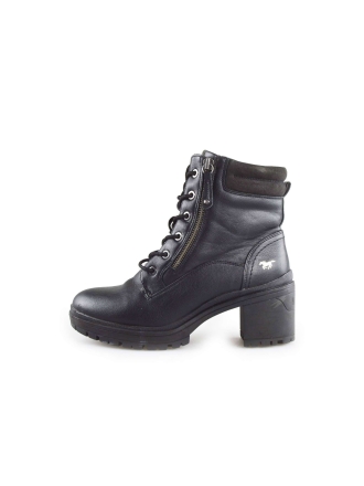 Mustang Schnürstiefel Schwarz 188586