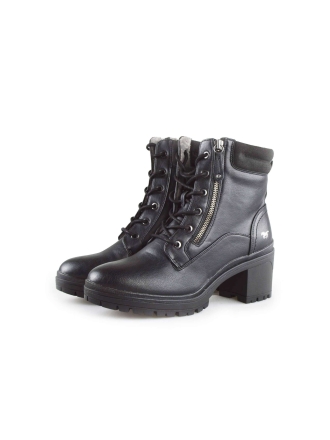 Mustang Schnürstiefel Schwarz 188590