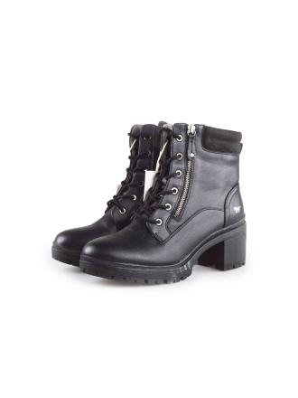 Mustang Schnürstiefel Schwarz 188595