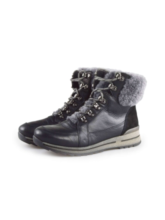 Ara Schnürstiefel Schwarz 188626