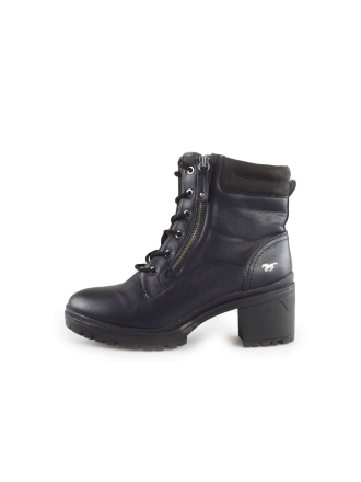 Mustang Schnürstiefel Schwarz 188762
