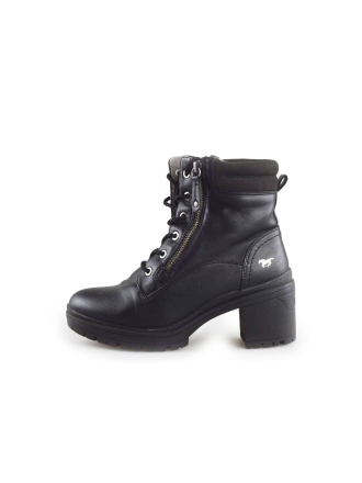 Mustang Schnürstiefel Schwarz 188771
