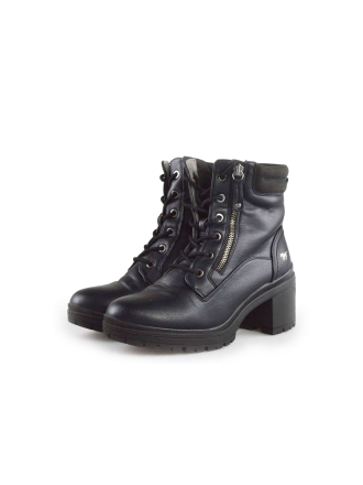 Mustang Schnürstiefel Schwarz 188771
