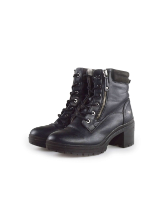 Mustang Schnürstiefel Schwarz 188829