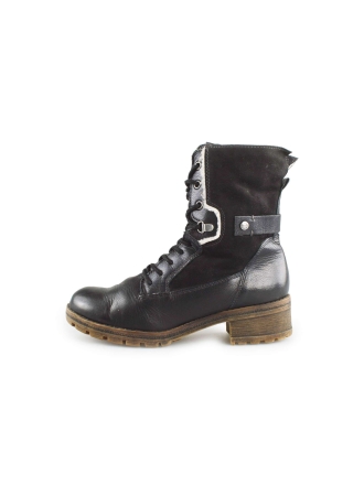 Tamaris Schnürstiefel Schwarz 188915