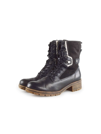 Tamaris Schnürstiefel Schwarz 188915