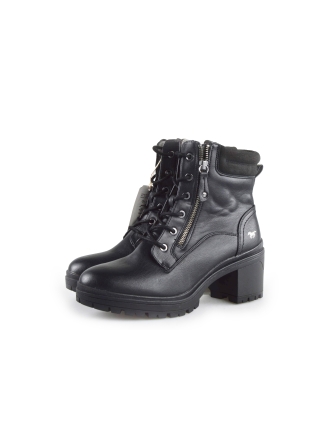 Mustang Schnürstiefel Schwarz 189121