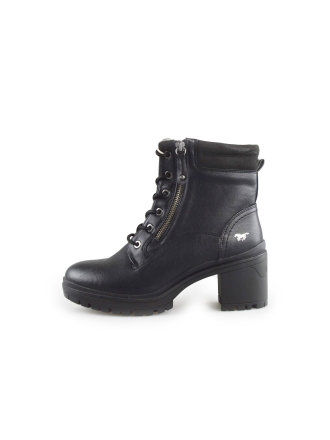 Mustang Schnürstiefel Schwarz 189134