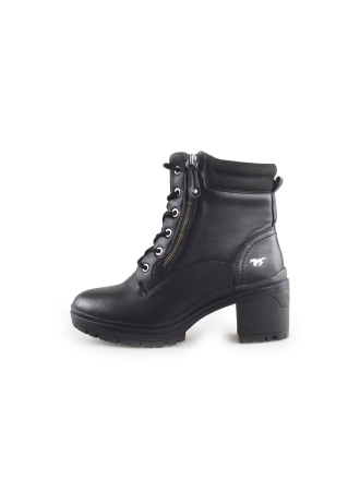 Mustang Schnürstiefel Schwarz 189135