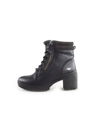 Mustang Schnürstiefel Schwarz 189142