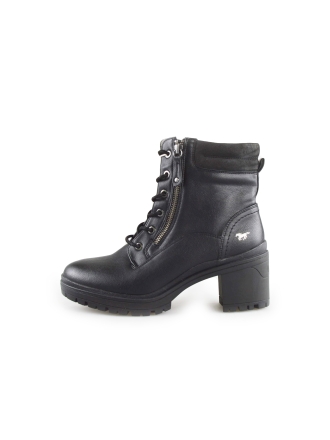 Mustang Schnürstiefel Schwarz 189143