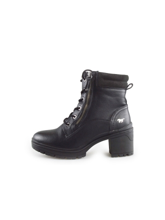 Mustang Schnürstiefel Schwarz 189145