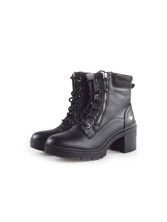 Mustang Schnürstiefel Schwarz 189145