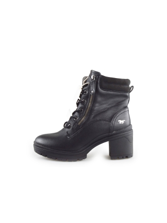 Mustang Schnürstiefel Schwarz 189147