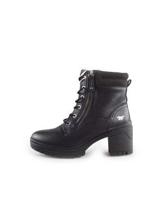 Mustang Schnürstiefel Schwarz 189148
