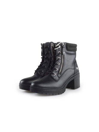 Mustang Schnürstiefel Schwarz 189148