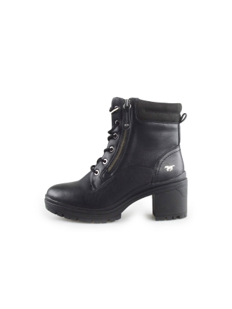 Mustang Schnürstiefel Schwarz 189149