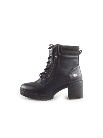Mustang Schnürstiefel Schwarz 189150
