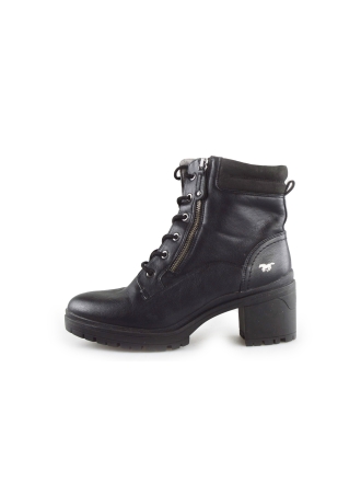 Mustang Schnürstiefel Schwarz 189160