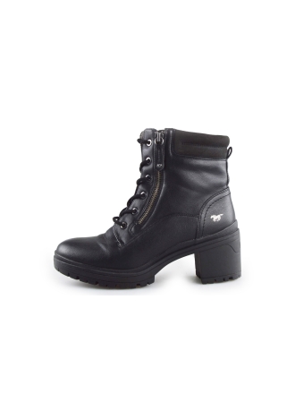 Mustang Schnürstiefel Schwarz 189167