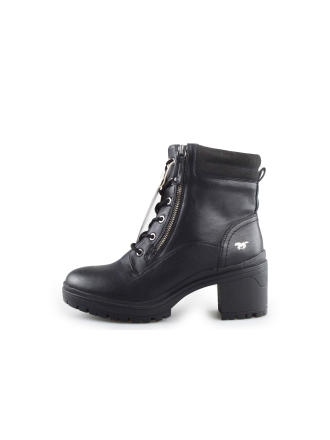 Mustang Schnürstiefel Schwarz 189175