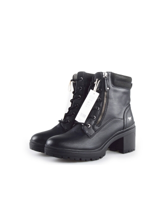 Mustang Schnürstiefel Schwarz 189175